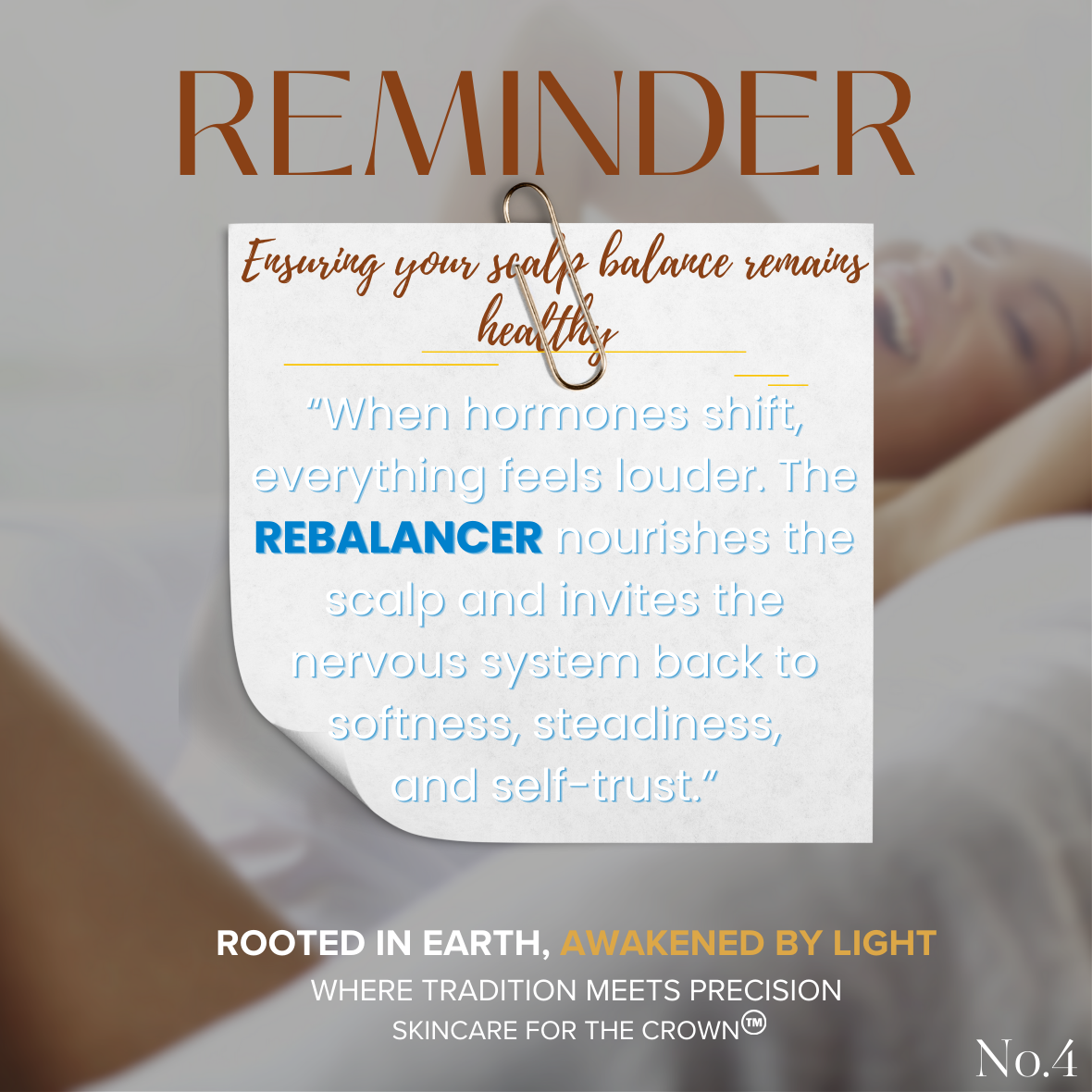 Raíz & Rayo No.4 The Rebalancer Organic Travel / Sample Size | Organic Pre-Wash Scalp Oil | 30ml / 1oz Raiz & Rayo