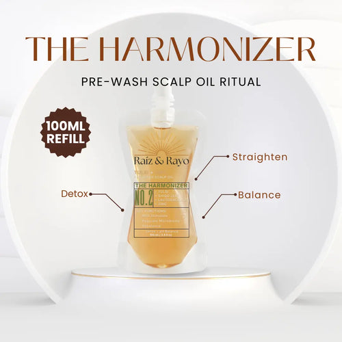 Cargar la imagen 1 en la vista de la galería. Raíz & Rayo (REFILL) Collection | Organic Pre-Wash Scalp Oil | 100ml / 3.4oz Raiz & Rayo