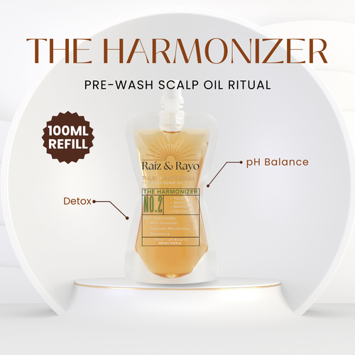 Cargar la imagen 1 en la vista de la galería. Raíz & Rayo No.2 The Harmonizer (REFILL) | Organic Pre-Wash Scalp Oil | 100ml / 3.4oz Raiz & Rayo