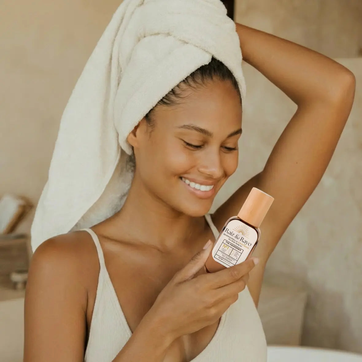 Raíz & Rayo No.1 The Awakener Organic Travel / Sample Size | Organic Pre-Wash Scalp Oil | 30ml / 1oz Raiz & Rayo