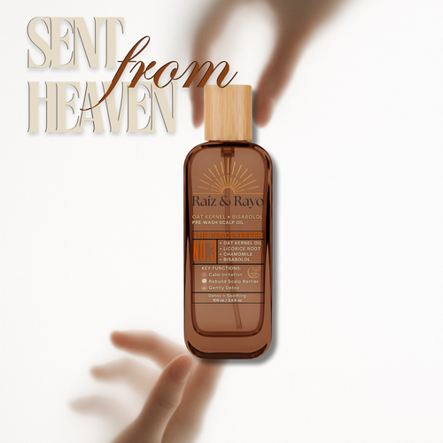 Cargar la imagen 1 en la vista de la galería. Raíz & Rayo No.3 The Peacekeeper | Organic Pre-Wash Scalp Oil | 100ml / 3.4oz Raiz & Rayo