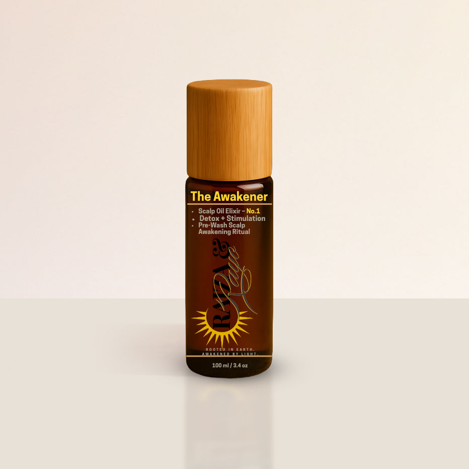 Organic Scalp Stimulation Oil 4oz | Raíz & Rayo No.1 – The Awakener