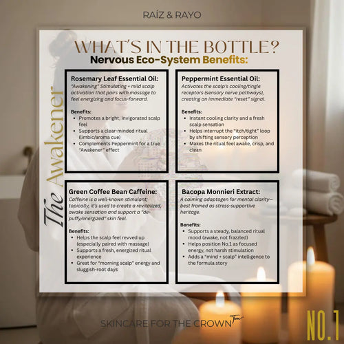 Cargar la imagen 1 en la vista de la galería. Raíz & Rayo 100ml Collection | Pre-Wash Scalp Oil | 100ml / 3.4oz Raiz & Rayo