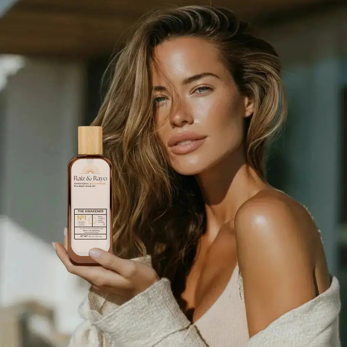 Raíz & Rayo 100ml Collection | Pre-Wash Scalp Oil | 100ml / 3.4oz Raiz & Rayo