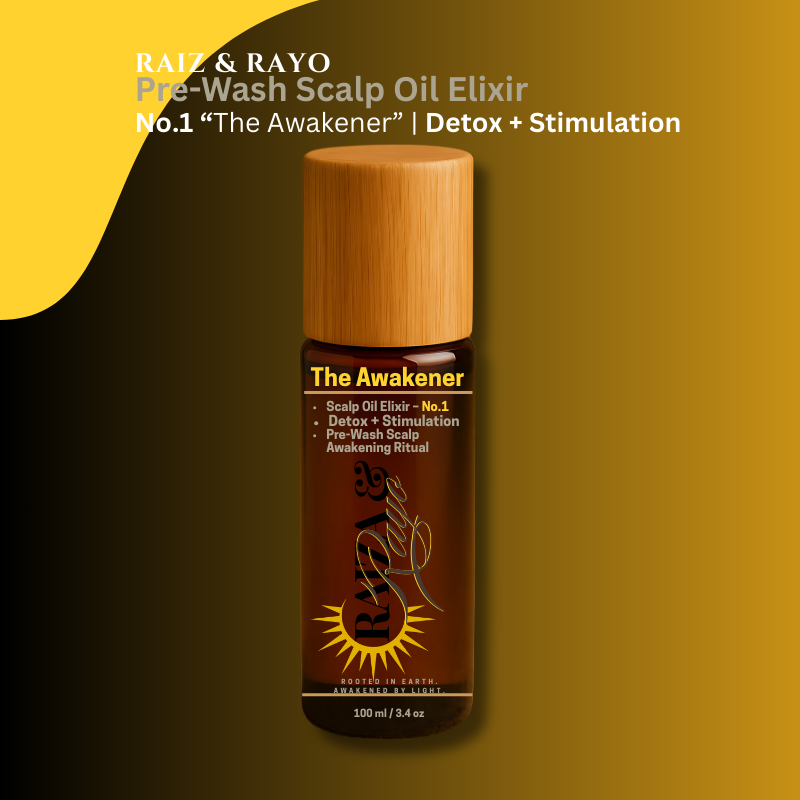 Eco-Friendly Scalp Oil Refill | Raíz & Rayo No.1 The Awakener 100ml