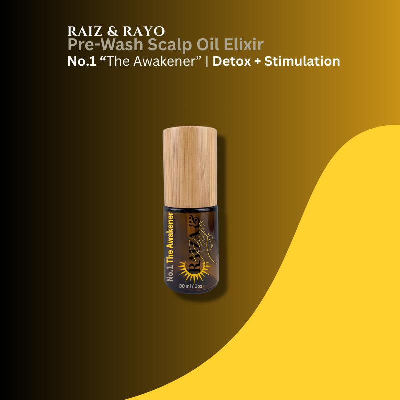 Eco-Friendly Scalp Oil Refill | Raíz & Rayo No.1 The Awakener 100ml