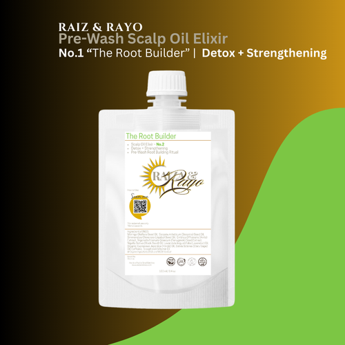 Eco-Friendly Scalp Oil Refill | Raíz & Rayo No.2 The Root Builder 100ml