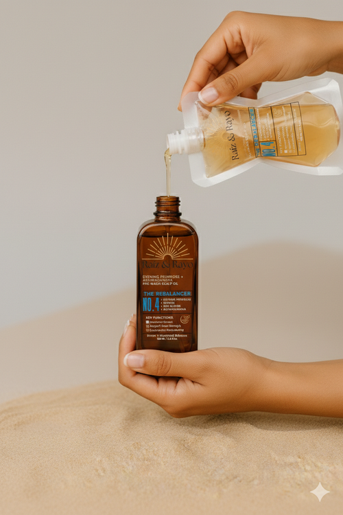 Cargar la imagen 1 en la vista de la galería. Aceite estimulante orgánico para el cuero cabelludo de 120 ml | Raíz &amp; Rayo No.1 – El Despertador